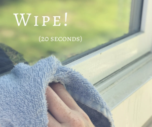 Wipe window