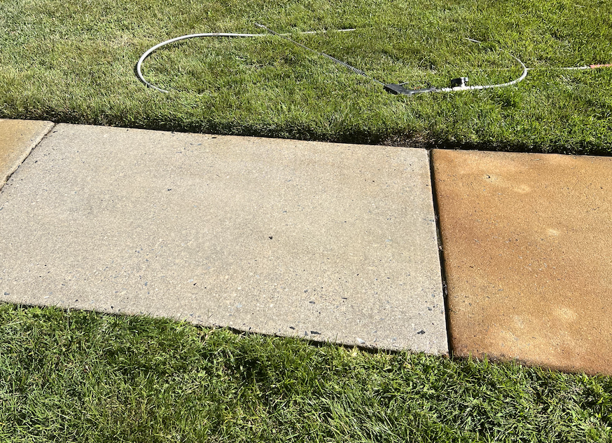 Read more about the article Orange stains on your sidewalks?